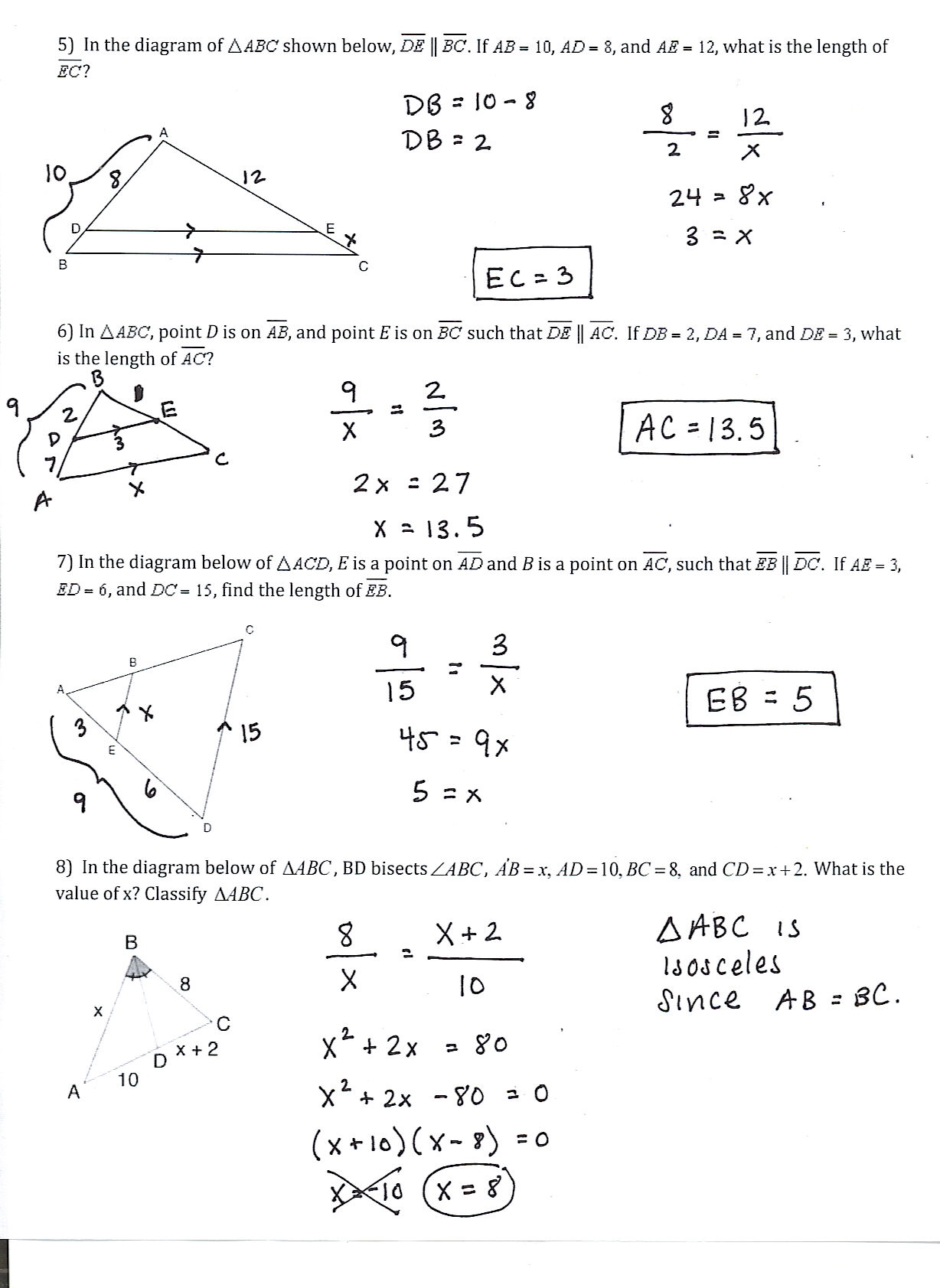 side-splitter-theorem-worksheet-answers